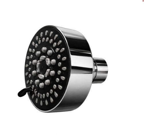 Shower Head, 4", Round, Polished Chrome