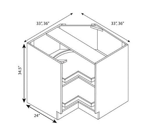 LSB36-C PVC White Shaker