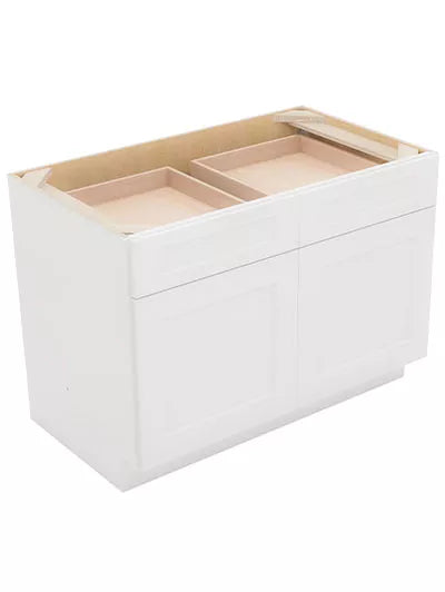 Kitchen Base , 42" , Shaker , PVC White