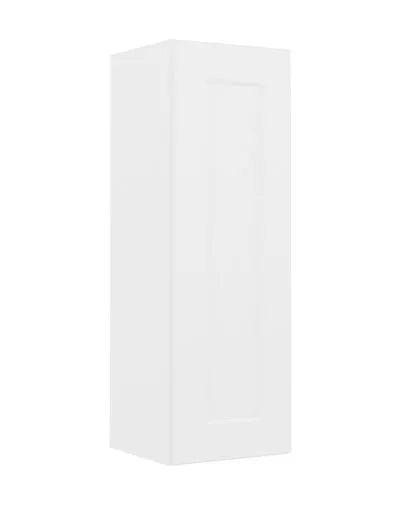 Wall Cabinet , 12" x 36" , Shaker , Wood White
