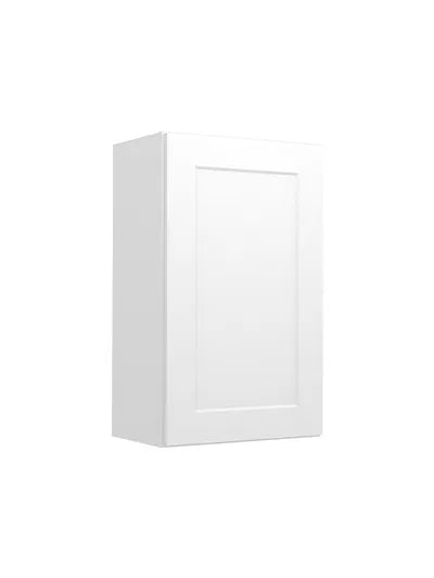 Wall Cabinet , 21" x 30" , Shaker , Wood White