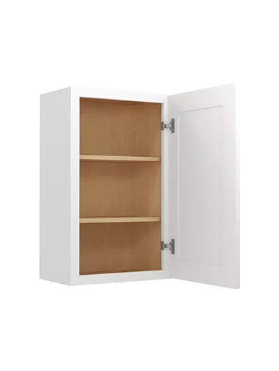 Wall Cabinet , 21" x 30" , Shaker , Wood White