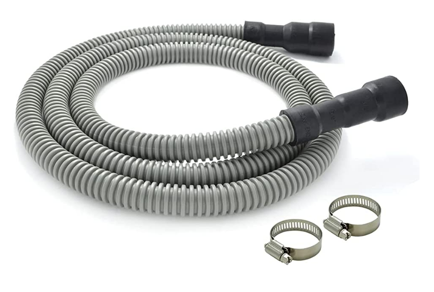 Drain Hose , 6 ft , Dishwasher , Corrugated Plastic