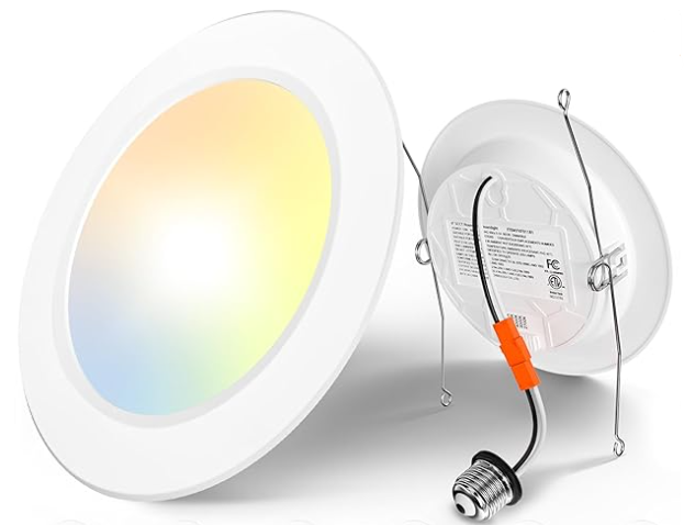 Can Light , 6" , Canless , White