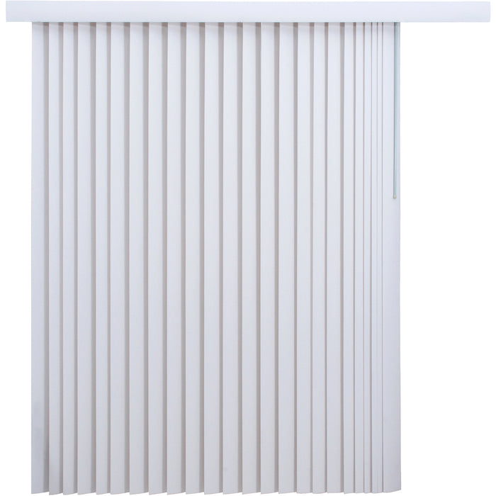 3.5" , Vertical Blinds , 66" x 96" , PVC White