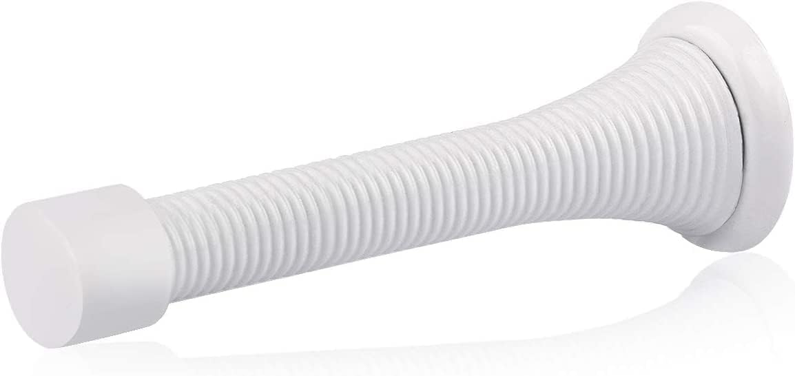 Spring Door Stop , White