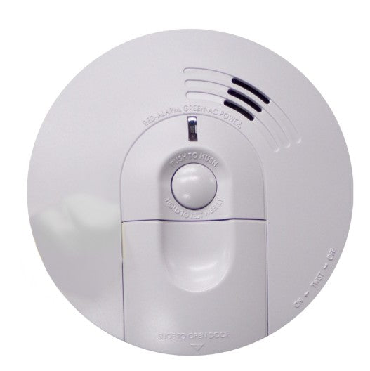 Detector , Smoke Alarm , AC Hardwired and Battery , White