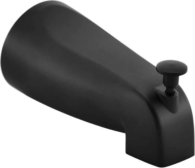 Tub Spout, Matte Black