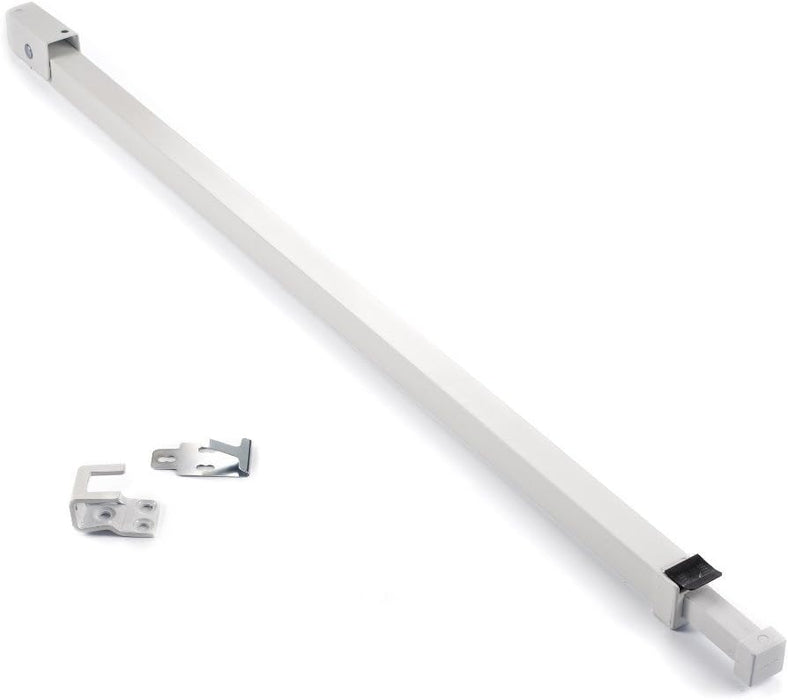 Security Bar with Childproof Lock, White
