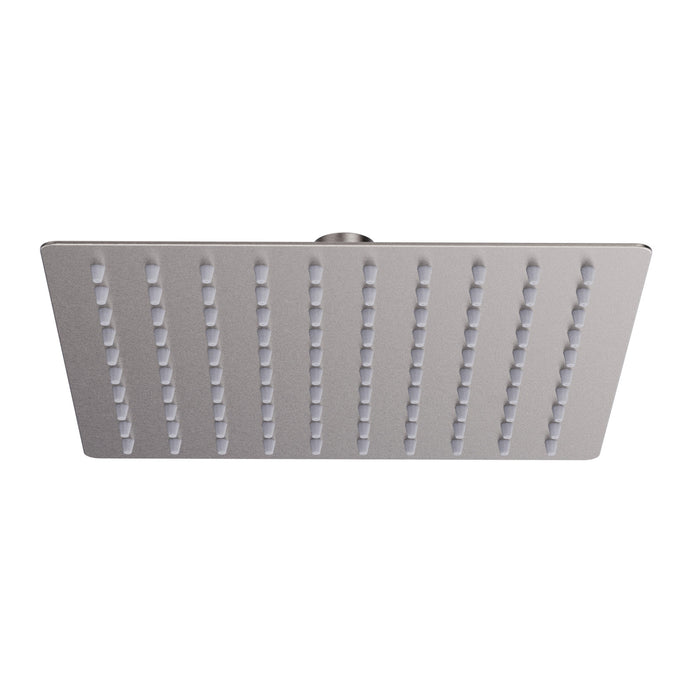 Shower Head , 8" , Square , Brushed Nickel