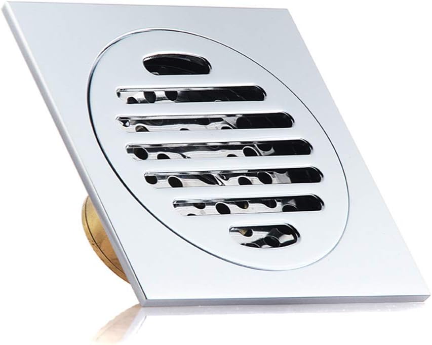 Shower Floor Drain, Polished Chrome