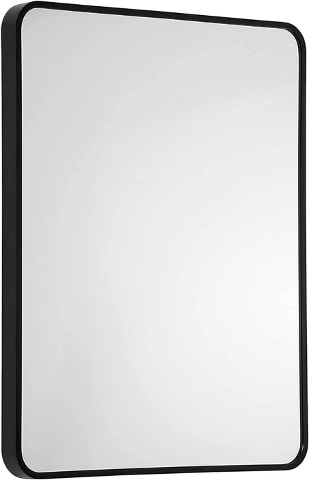 Mirror, 30'' x 36" , Metal , Matte Black