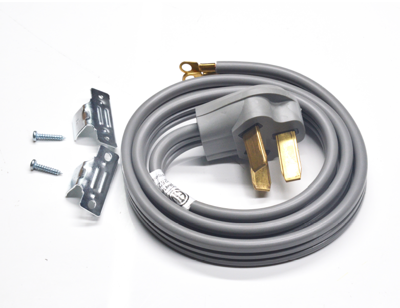 Power Cord , 4 ft , Range , 3-Wire 40 Amp
