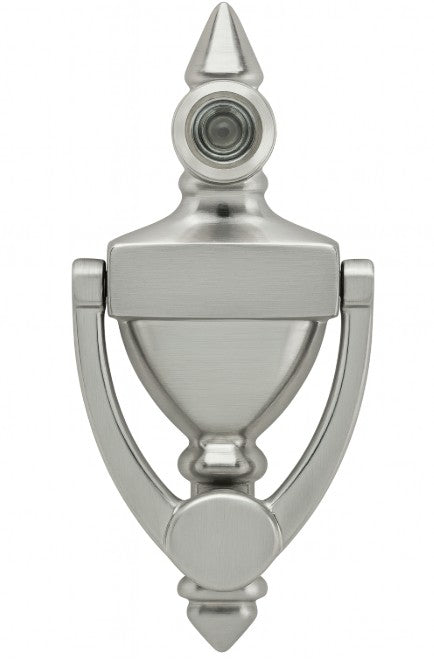 Door Knocker , 4" , W/160 , Satin Nickel