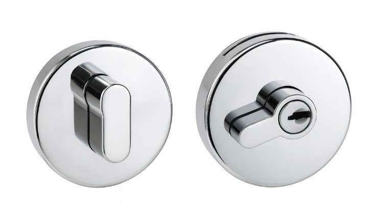 Deadbolt , Heavy Duty , Polished Chrome